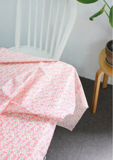 櫻花櫻花圖案 Asa 輕質布料韓國製造 by the Yard